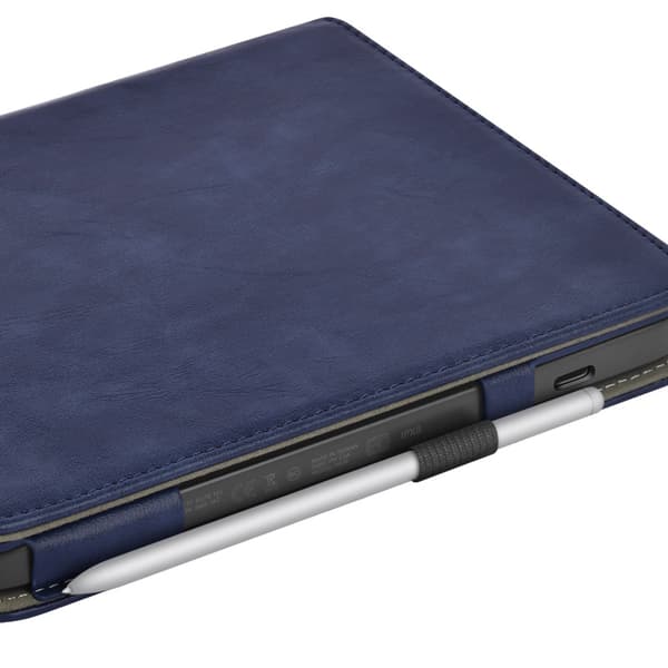 Etui til 7\" Kobo Libra Colour (N428), med håndstropper, automatisk dvale/vekking Black