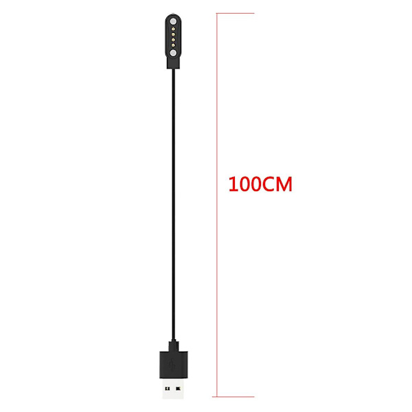 Fäste Laddare Hållare Stativ USB-laddkabel Power för Ticwatch GTH2