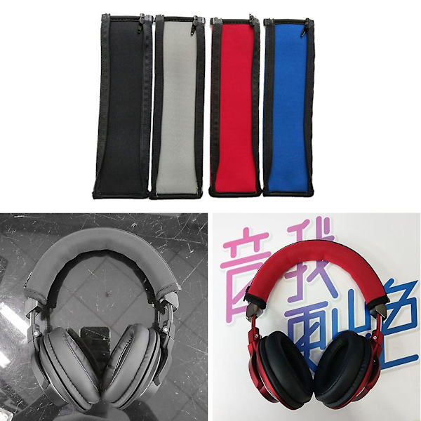 Skyddande huvudbandsöverdrag för Audio-Technica Ath-sr5 Ath-msr5 Ath-hörlurar Red