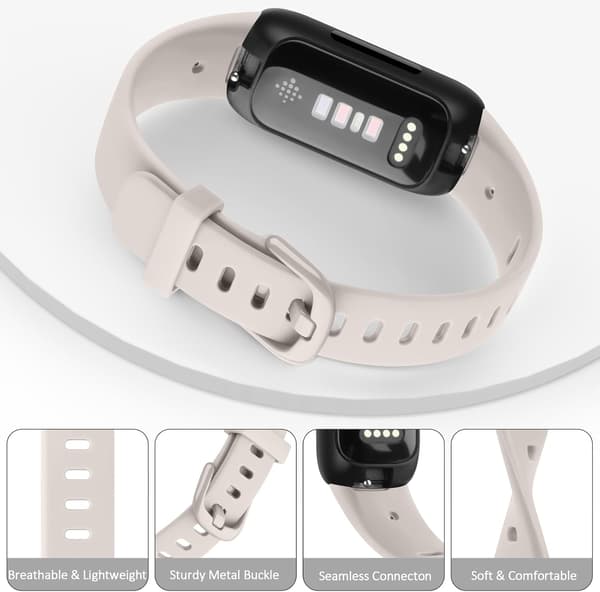 Bløde udskiftningsremme til Fitbit Inspire 3 Fitness Tracker