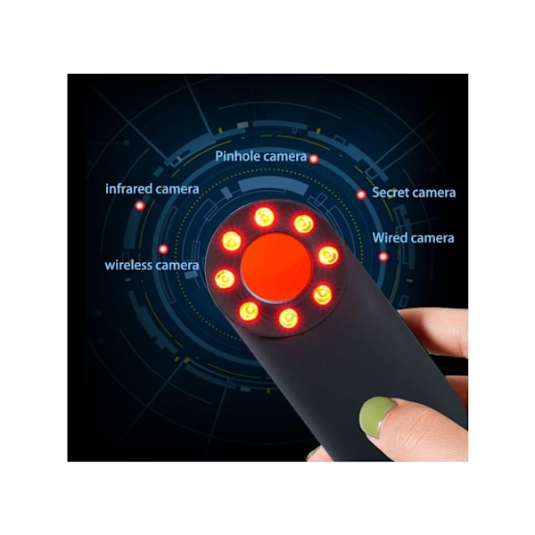 Superstarka Små LED-ficklampor 900Lm Roterande för Stressreducering Uppladdningsbar USB EDC Nyckelringsficklampa med Clip COB-ljus Svart