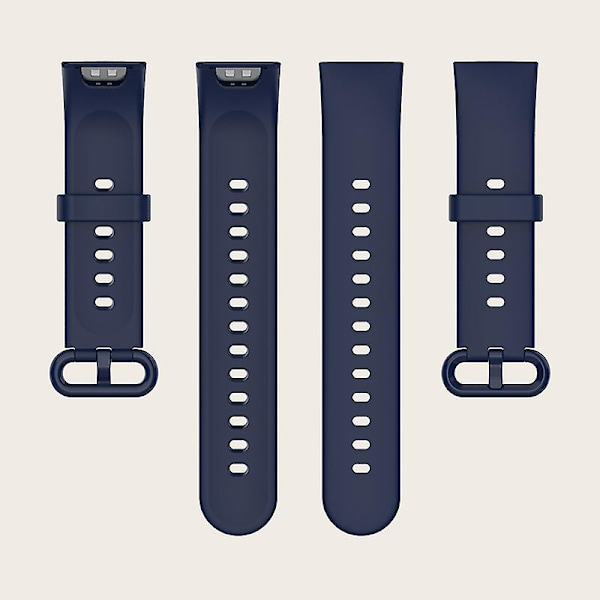 Til Xiaomi Redmi Watch 2mi Watch 2 Lite Watch Band Rem + Watch Case - Elfenbenshvid/Elfenbenshvid Ocean blue E Xiaomi Redmi Watch 2