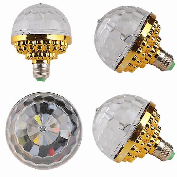 Mini Diskolys Disko Romantisk Magisk Krystallkule Lampe Scenelys