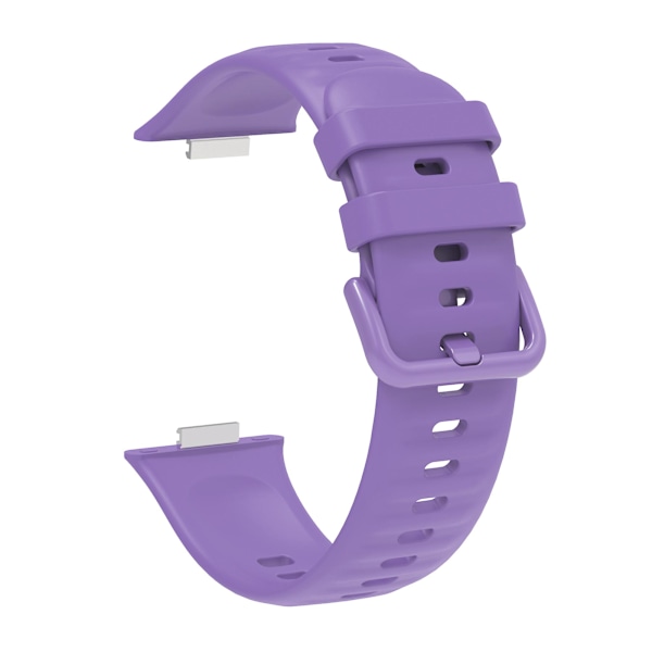 For Huawei Watch Fit 3 silikoneurrem justerbar rem udskiftning Purple
