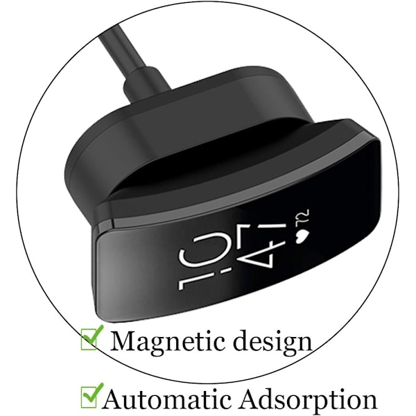 Lader for Inspire/Inspire Hr/Ace2 (2-pin 1. generasjon/50 cm)