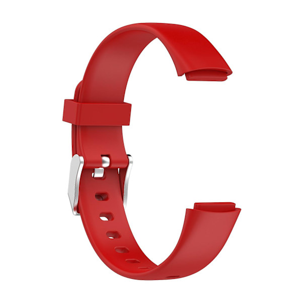 För Fitbit Luxe Silikon Armband L Red