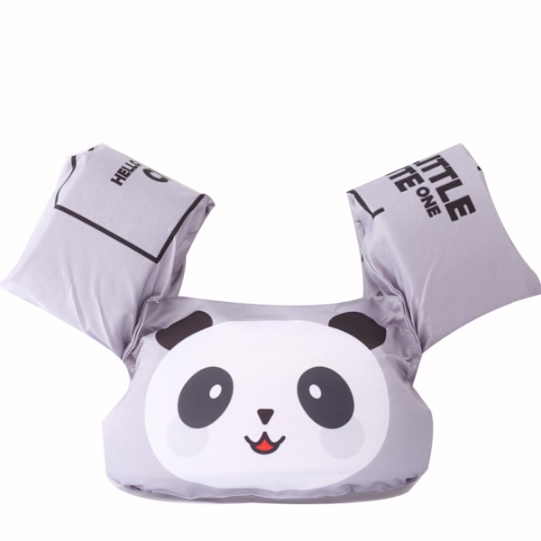 Barnflytväst 15-25 Kg Justerbar (Grå Panda)