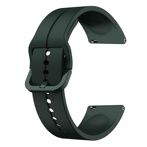 20mm Silikonihihna Samsung Galaxy Watch 6 40mm:lle Dark Green