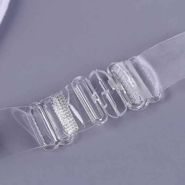 Kvinner 3/4 Transparent Clear Push Up BH Ultratynn stropp Usynlig BH Undertøy 42