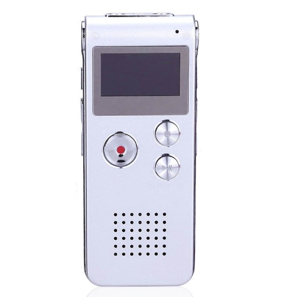 8gb N28 tallennuskynä HD-tallennus Älykäs kohinanvaimennus MP3-digitaalisoittimen tallennuskynä silver