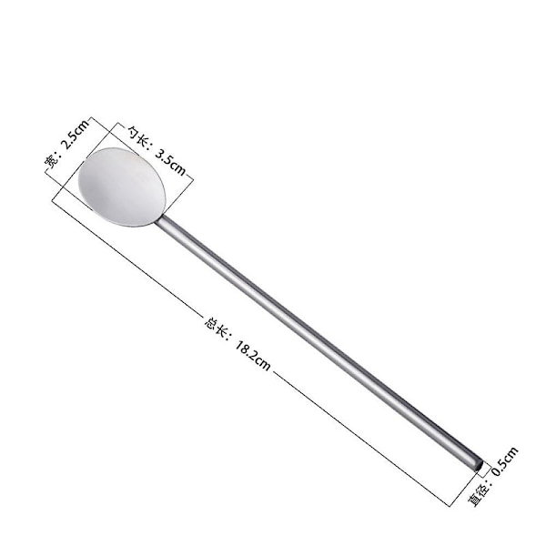 5 delar Set Set Bartillbehör 550 Ml