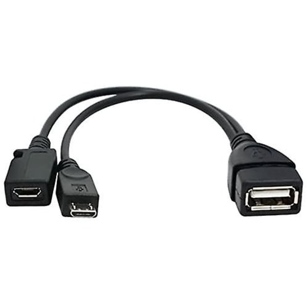 Usb til DC 2,0 mm-kabel, ørepropper Usb DC-laderadapter 25 Pack