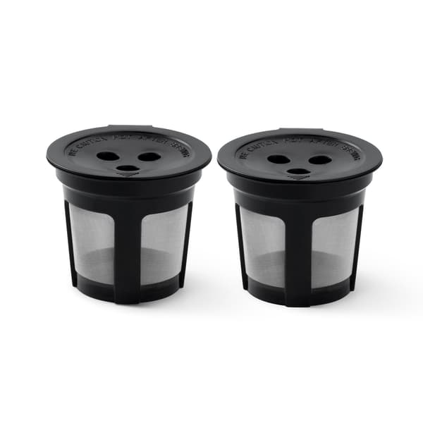 Kaffefilter, 2-pakning gjenbrukbart for Ninja Dual Brew Pro Cfp301 Cfp201