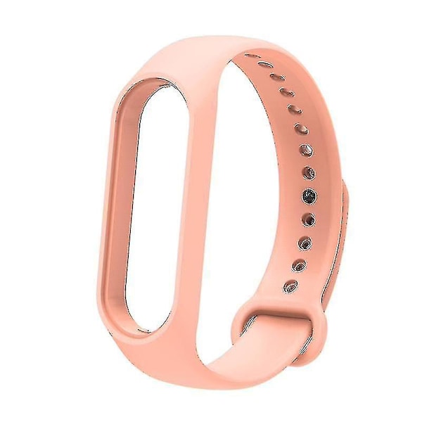 Blød TPU-rem til Xiaomi Mi Band 7, justerbar håndledsrem, armbåndserstatning Light pink, Light Pink H Xiaomi Mi Band 7