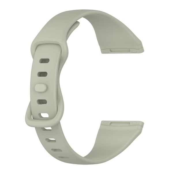Til Fitbit Versa 4 / Versa 3 / Sense TPU-urrem L Rock Grey