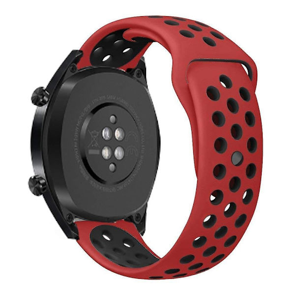Tvåfärgat mjukt silikonarmband för Huawei Watch GT Multicolor E Huawei Watch GT
