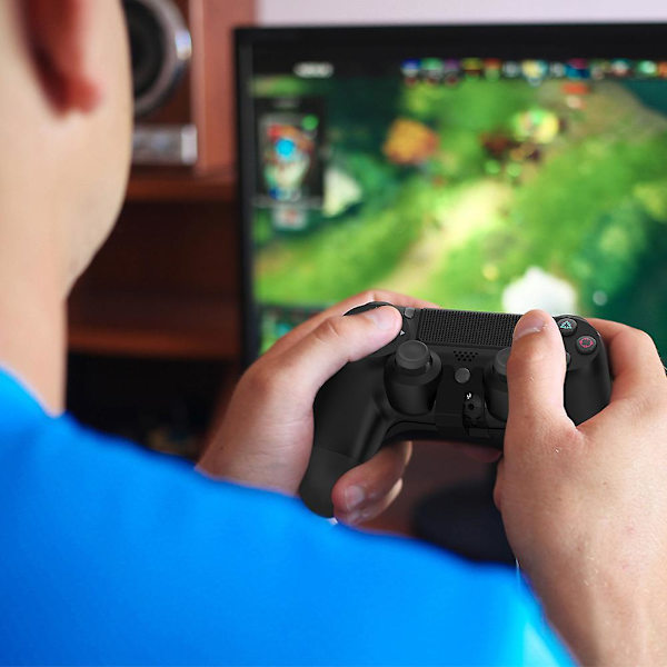 Ps4-ohjaimen päitsimet, takapainikkeen kiinnitys PS4:lle, ohjaimen päitsimet Ps4:lle, turbotoiminto/muistitoiminto/plug and play, PS4-ohjain A