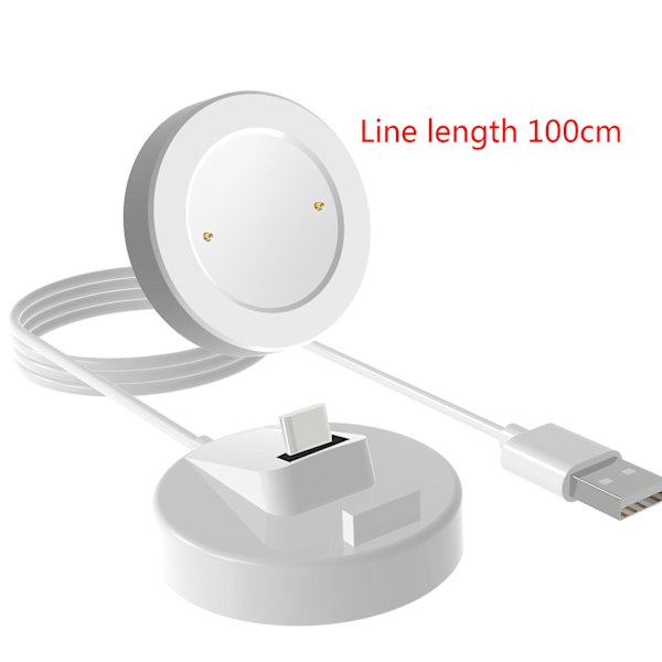 Usb-laddningskabel Dock Bracket Base Charger Adapter Stativ för Honor Watch Gs3 White