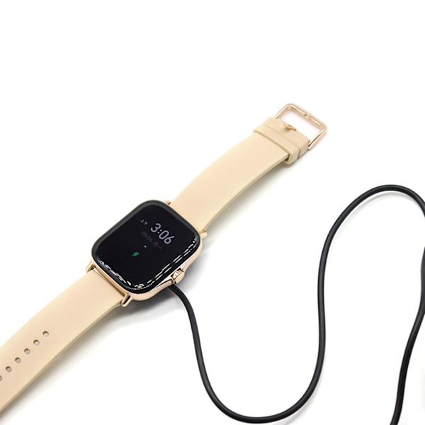 Magnetisk strømadapter ladekabel laderledning for Amazfitbip3 Smartwatch 1m