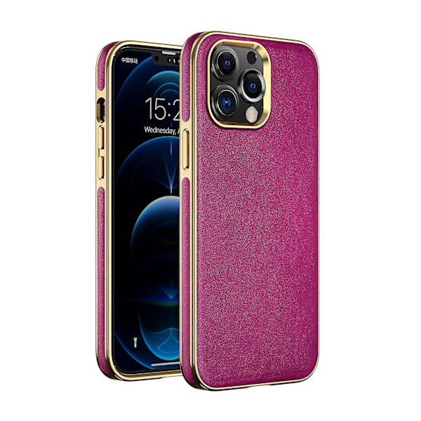 Nahkainen case iPhone 13 Wine Red