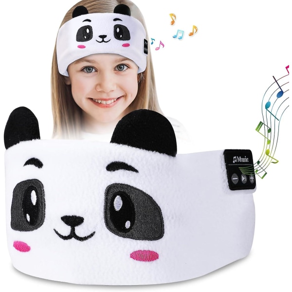 Bedre Bluetooth Søvnmaske, Søvnøjenmaske med trådløse hovedtelefoner Blackout Søvnhovedtelefoner Pandebånd Musik Sove Bluetooth Pandebånd Fødselsdag