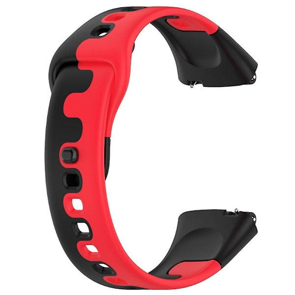 Ersättningsband Smartwatch Mjuk andningsrem Passform för Watch3 Lite Active Black red