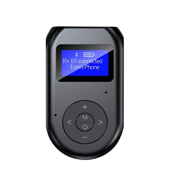 Bluetooth FM-sändare för bil med snabbladdare Qc3.0 och Usb-C Pd 18W,