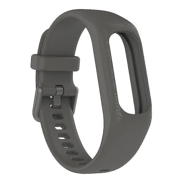 Slitstarkt mjukt silikonarmband med fodralsskydd handledsrem för GarminSmart 5 Dark grey, Dark Grey I GarminSmart 5
