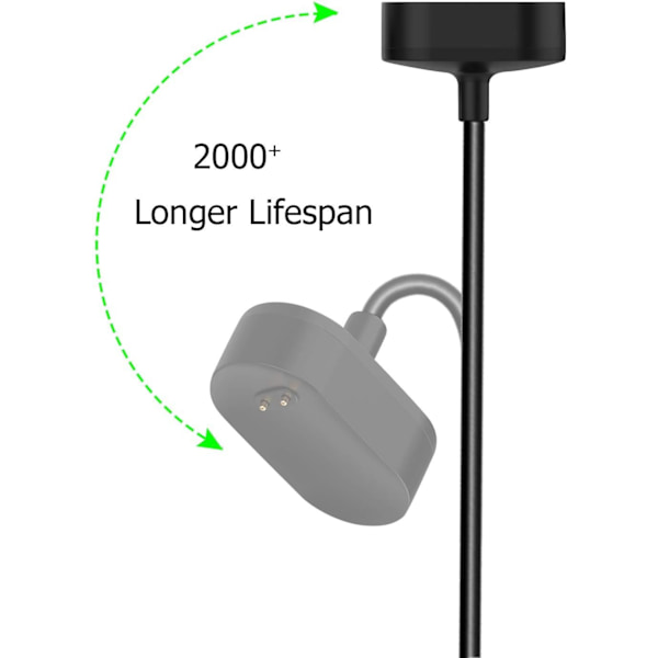 Lader for Inspire/Inspire Hr/Ace2 (2-pin 1. generasjon/50 cm)
