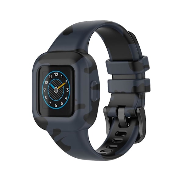 For Fit Jr 3/ Vivofit Jr 3 Slitstark rem Svettsäker bandarmband Camouflage Gray