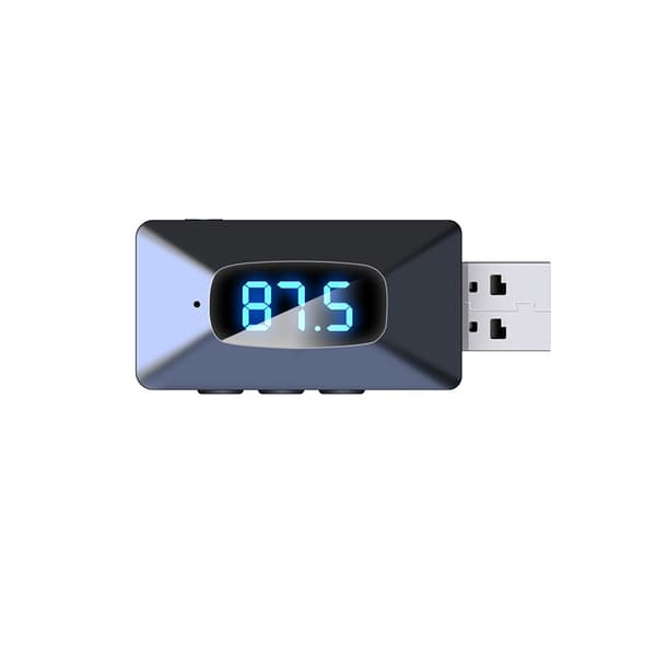 Bluetooth 5.4 Fm-sender Håndfri Opkald