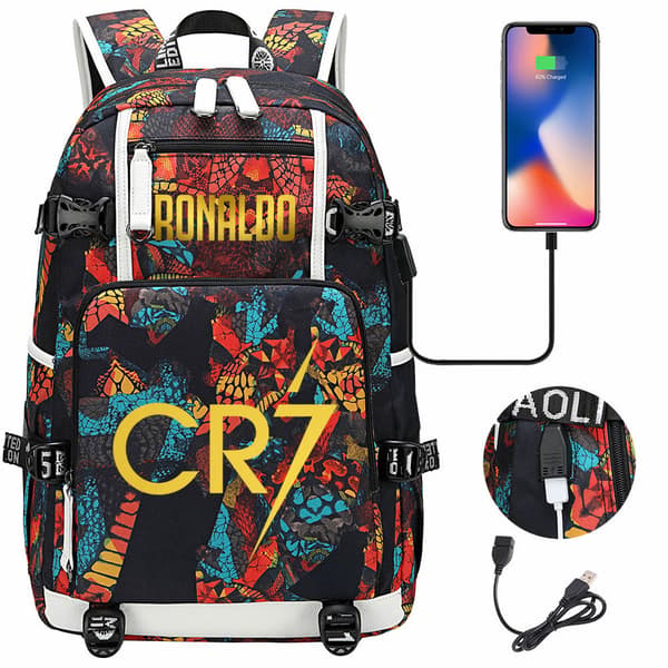 Reppu - Cr7 USB-latausportilla (18)