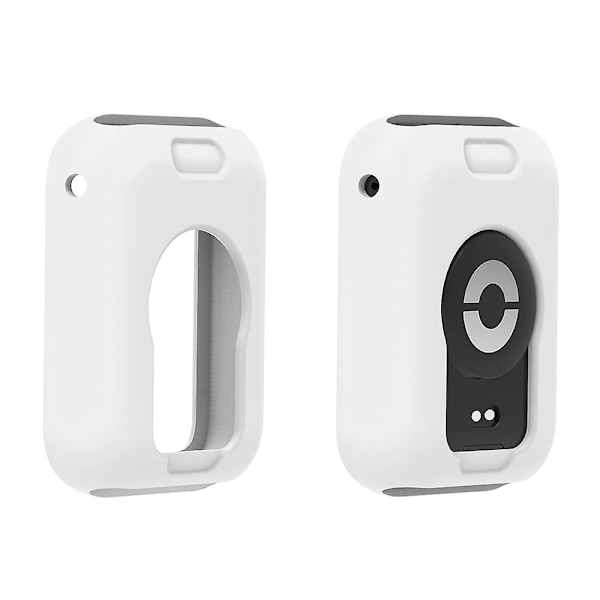 Blød silikoneetui til Xiaomi Smart Band 8 Pro, stødsikkert smartwatch-rammecover White
