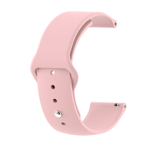 Enkel rullad silikonklockarmband för Fitbit Versa 1/2/Lite ersättningsband Pink C Fitbit Versa