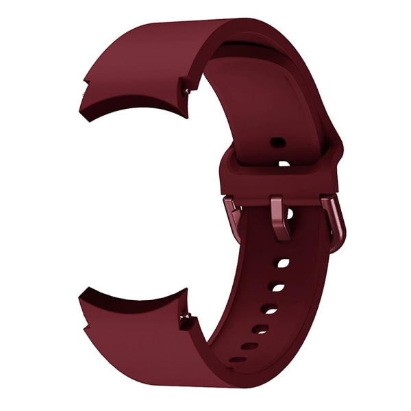 Silikonrem for Samsung Galaxy Watch4 Classic 42mm Wine Red