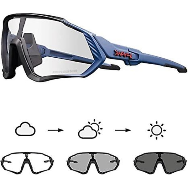 Pyöräilylasit Miesten Photochromic Aurinkolasit Naiset Mtb Maastopyörä Polkupyörä color 7