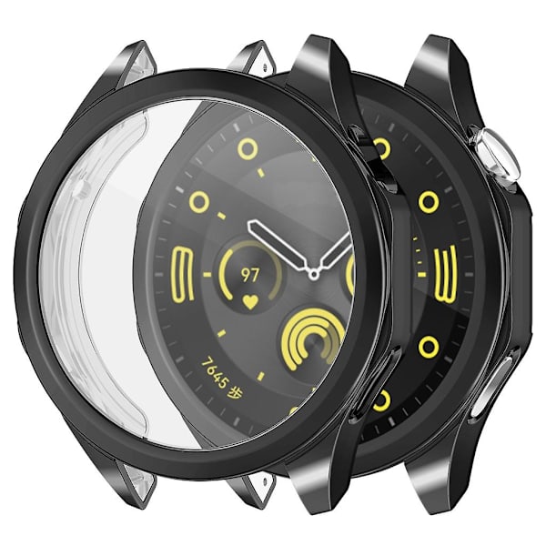 Skärmskyddshylsa Dammtätt cover Skal anti-scratch för GT4 41/46 mm watch Transparent 41mm