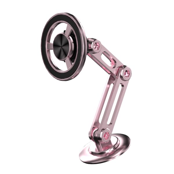 Bilholder Magnetisk, 360° Justering Aluminiumslegering (Rosa)