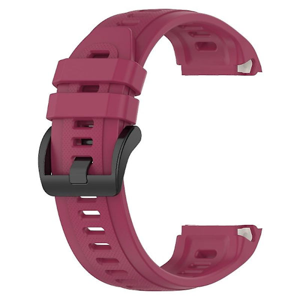 Silikonarmband för Approach S70 42mm 47mm Svettsäkert bälte justerbart band Red 47MM