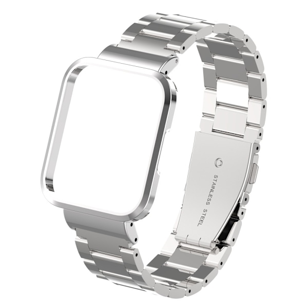 Passar Redmi Watch 2 Lite Metall Tre Remmar Silver