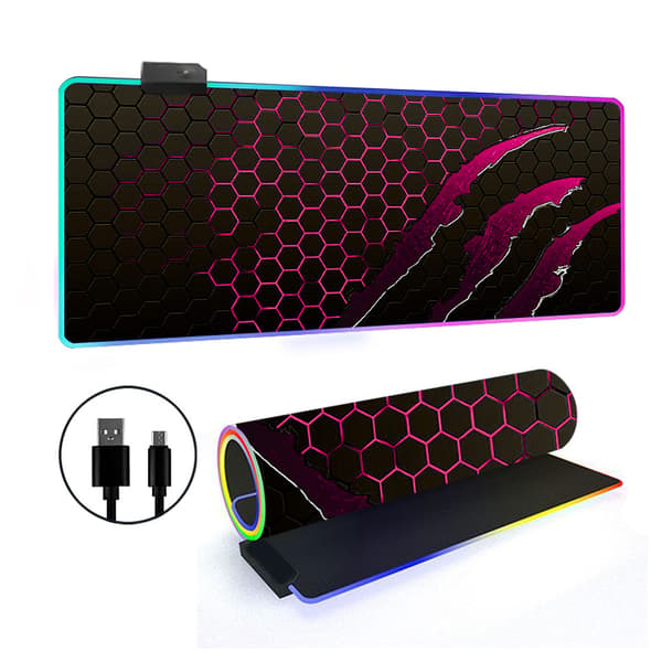 Musematte - Med Rgb 14 Lysmodus Sklisikker Base (Stil 29, 300*600*3Mm)