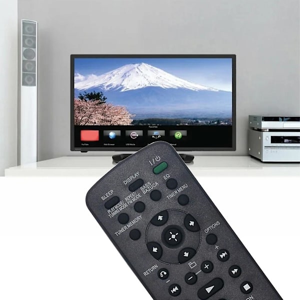 Fjernbetjening til Sony Audio System Højttaler Controller Udskiftning Rm-amu166