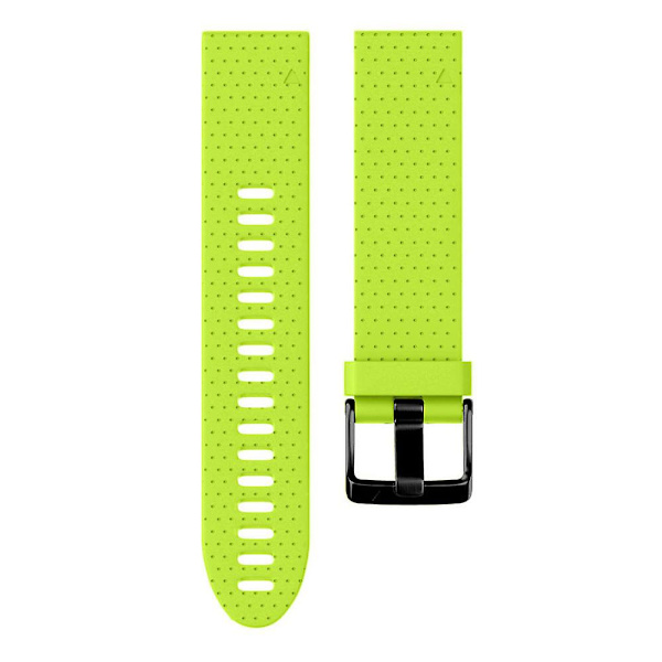 KLB-YDGJ-001 Til Garmin Fenix 7S / Fenix 7S Pro Urrem 20mm Dot Texture Silikone Urremme Lime