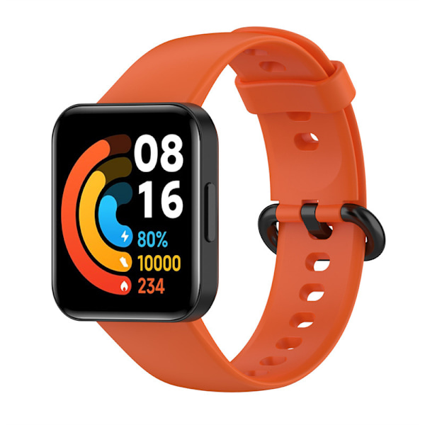 Silikoniranneke Redmi Watch 2:lle Orange Color