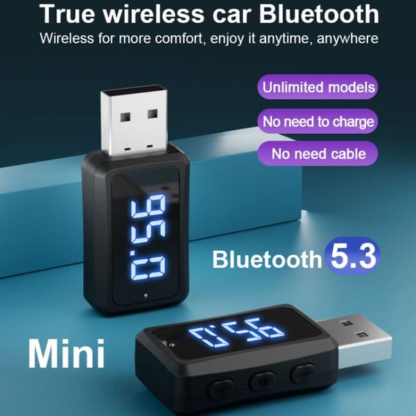 Bluetooth 5.3 lydadaptermottaker