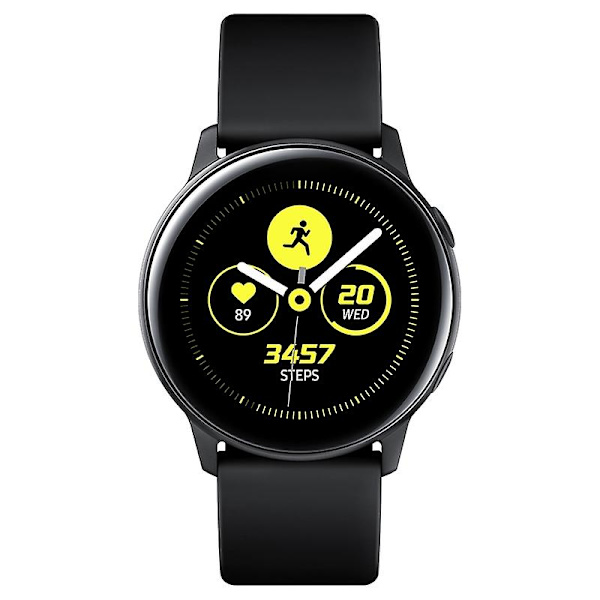 20mm handledsrem för Samsung Galaxy Watch4 46mm 42mm/Watch4 44mm 40mm/Garmin Move Luxe/Move Style Black A Samsung Galaxy Watch4