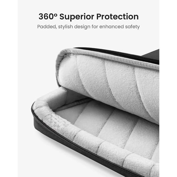 Laptopveske 360 Beskyttelse Polyester Multi-lomme Gray 16 Inch