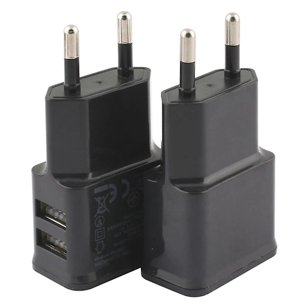 Usb-kaksoisportti 2a matkapuhelimen matka-laturi Usb-seinälaturi Kuutiolaturi