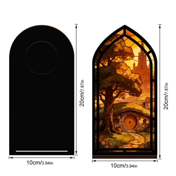 Fantasy bokkrok for bokelskere, med stearinlyslampe Twilight
