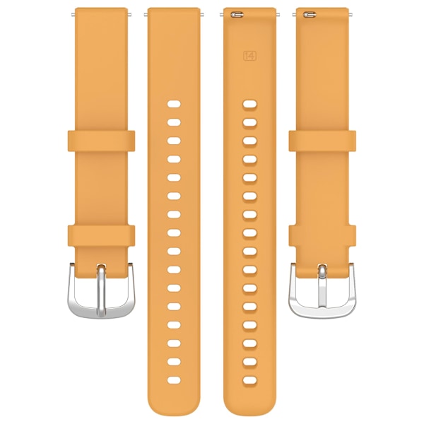 Garmin Lily 2 -silikonirannekkeet 14 mm, vedenpitävät pehmeät vaihtohihnat Purple